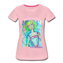Cargar imagen en el visor de la galería, Camiseta ajustada de mujer modelo LEIA  Jane n.1 (ÚLTIMAS UNIDADES)
