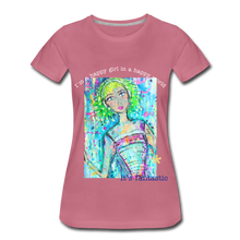Cargar imagen en el visor de la galería, Camiseta ajustada de mujer modelo LEIA  Jane n.2 (ÚLTIMAS UNIDADES)
