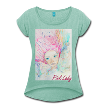 Cargar imagen en el visor de la galería, Camiseta de mujer modelo ROLLER Pink Lady n.1 (EDICIÓN LIMITADA)
