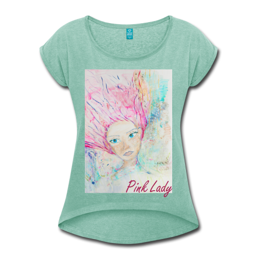 Camiseta de mujer modelo ROLLER Pink Lady n.1 (EDICIÓN LIMITADA)