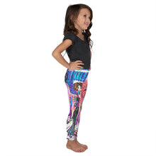 Cargar imagen en el visor de la galería, Leggings infantiles &quot;Bailando con flores&quot;
