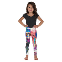 Cargar imagen en el visor de la galería, Leggings infantiles &quot;Bailando con flores&quot;
