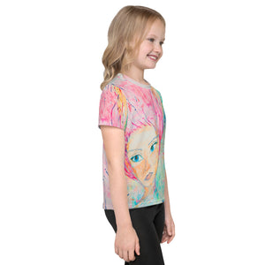 Camiseta para niños de 2 a 7 años modelo CASPER "PInk Lady"