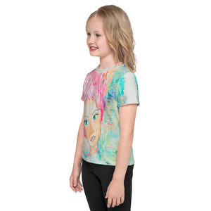 Camiseta para niños de 2 a 7 años modelo CASPER "PInk Lady"