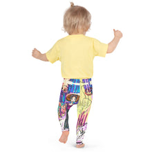 Cargar imagen en el visor de la galería, Leggings infantiles &quot;Bailando con flores&quot;
