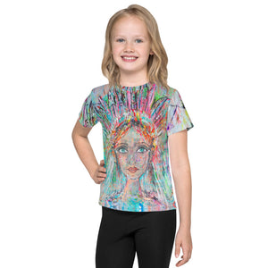 Camiseta para niños de 2 a 7 años modelo CASPER "Free Spirit"