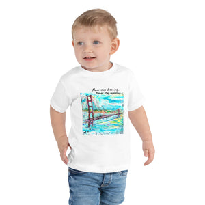 Camiseta para niños de 2 a 5 años modelo SOFT "San Francisco"