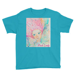 Camiseta de manga corta adolescente modelo JUNIOR "Pink Lady"